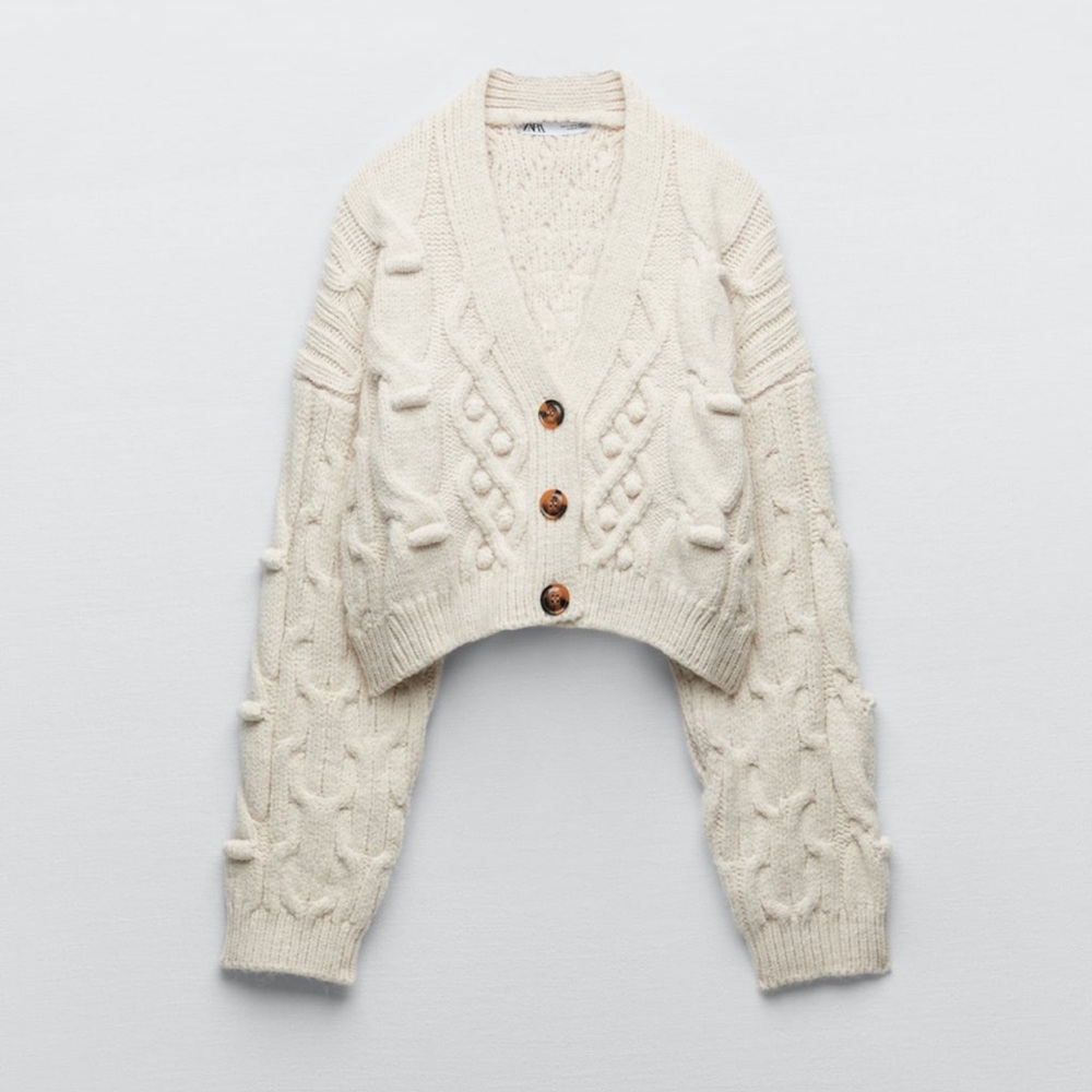 Zara crop cardigan 6771/016